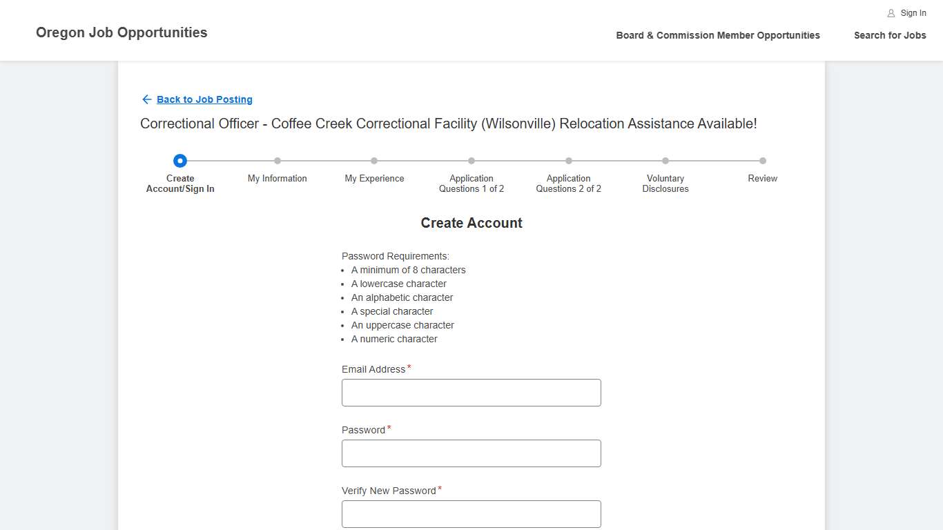 Correctional Officer - Coffee Creek Correctional Facility (Wilsonville) Relocation Assistance Available!